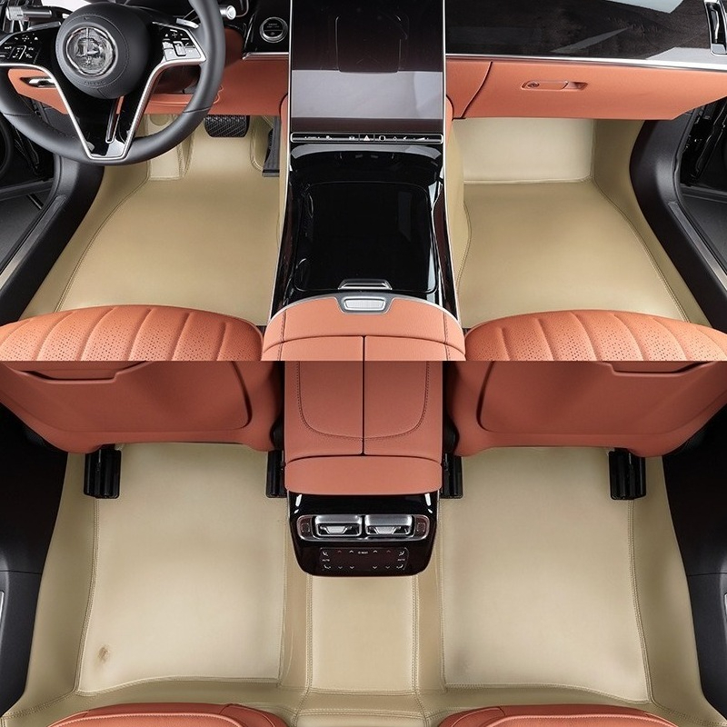 Customized Full Coverage Car Floor Mat for Audi A5 Convertible 8F7 F57 2018-2023 A6 4G2 C8 2019-2023 Interior Accessories Carpet