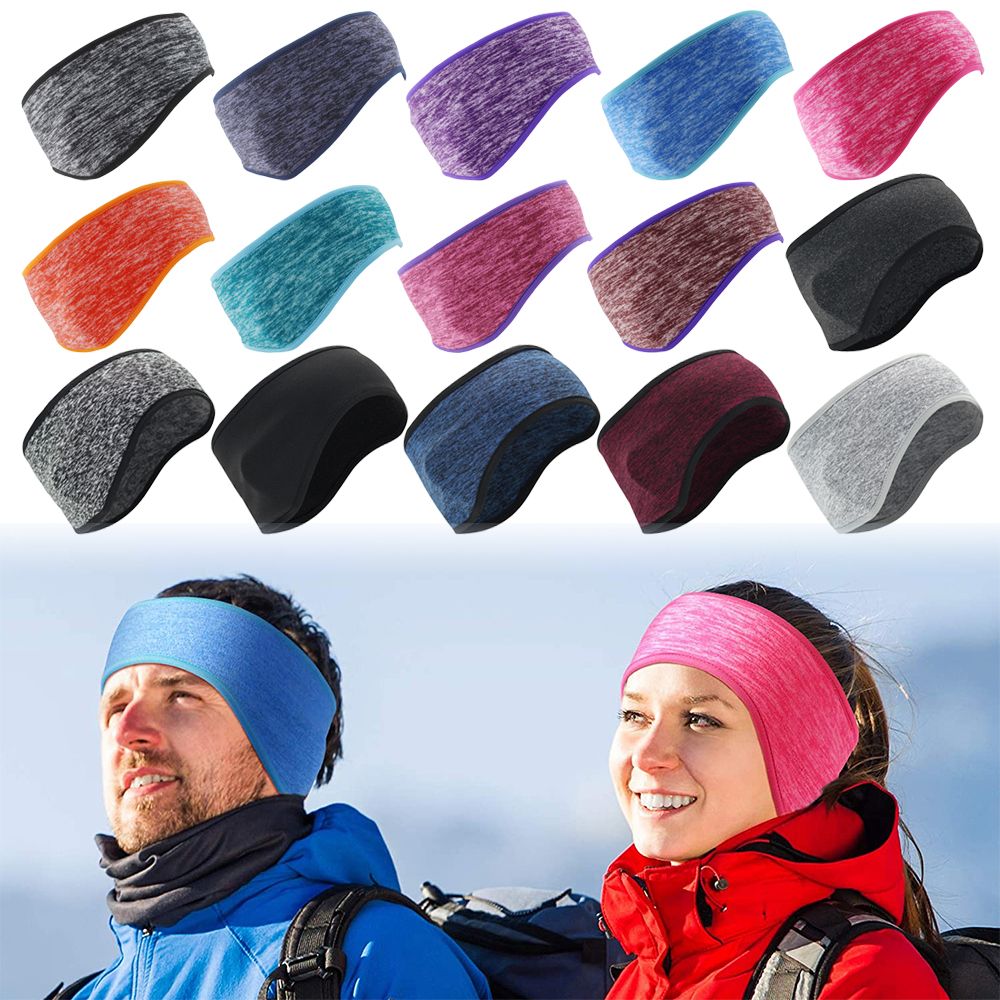 Outdoor Sport Haar Zweet Fleece Oor Cover Vrouwen Mannen Running Hoofdband Oor Warmer Winter Zweetband Oorwarmers Yoga Hoofdband