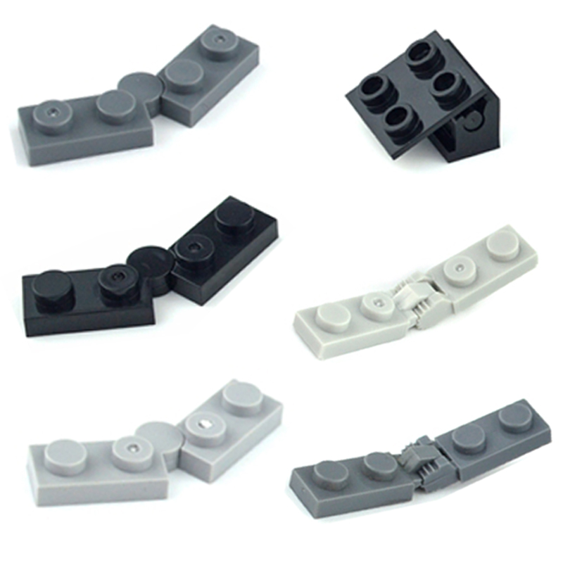 DIY Bouwstenen 44302 44301 2429 2430 Omschakeling Catch Scharnier baksteen high-tech Onderdelen DIY MOC Onderdelen Creatief Speelgoed 73983 6134