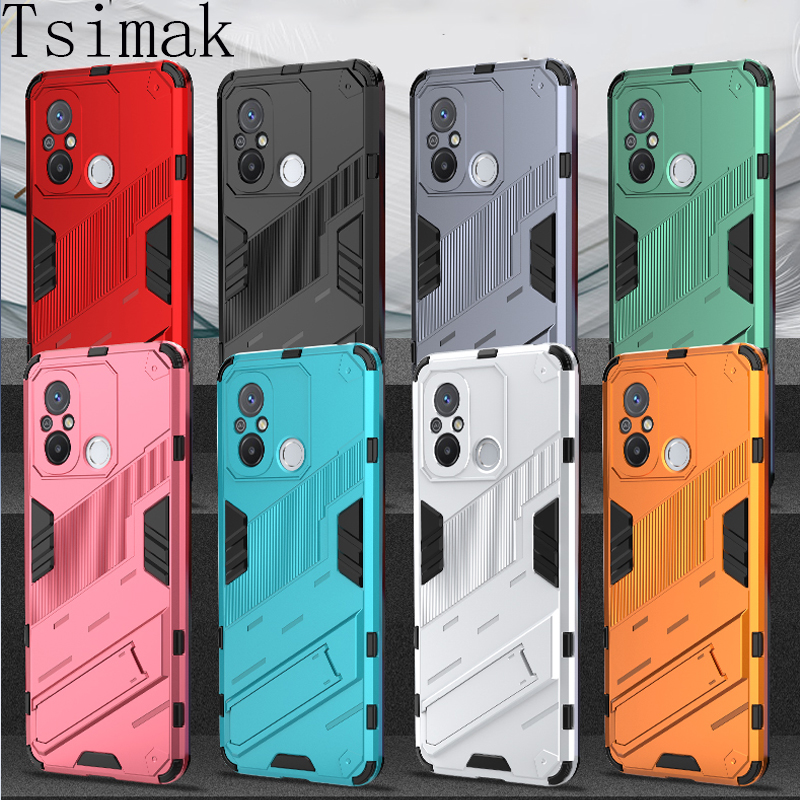 Schokbestendig Case Voor Xiaomi Redmi Note 9 10 11 12 13 Pro Plus 9S 10S 10C 11S 12C 12S 13C 13X4G 5G Armor Houder Terug Telefoon Cover