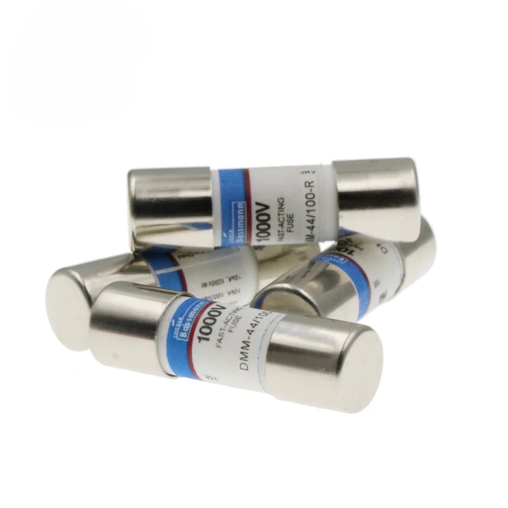 1PCS Fusible Cerámico de Acción Rápida DMM-44/100-R DMM-B-44/100-R DMM-44/100 DMM-B-44/100 440mA 1000V 10X35MM para Multímetro Fluke
