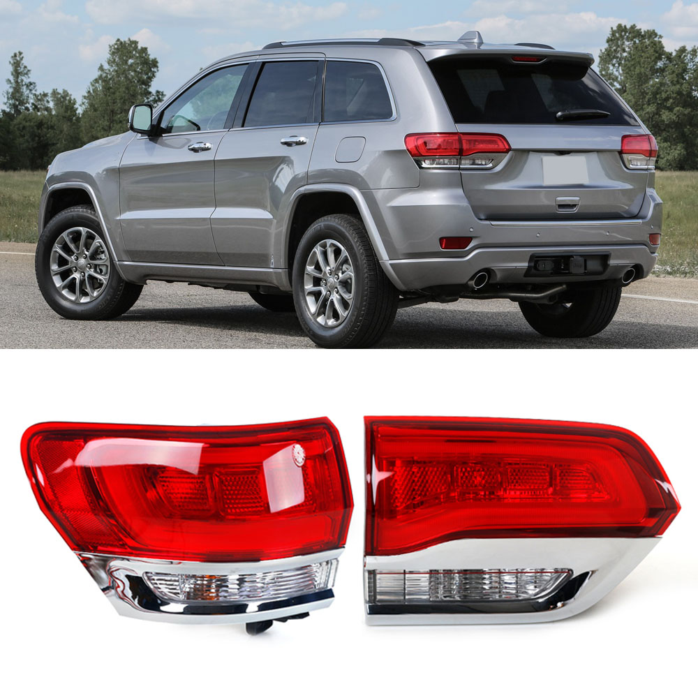 Fanale posteriore a LED per auto Lampada freno posteriore Fanale posteriore per Jeep Grand Cherokee 2014 2015 2016 68110047 AB 68110046 AC 68236104 AC 68236105 AC