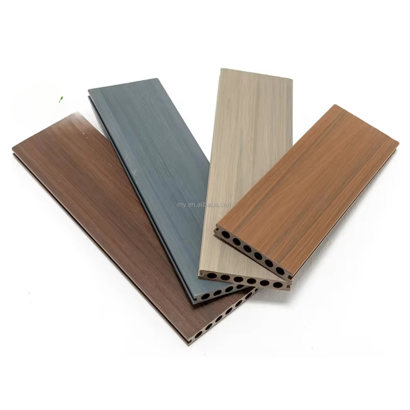 Customized version of non-slip wood PVC floor co-extrusion terrace pavement outdoor courtyard