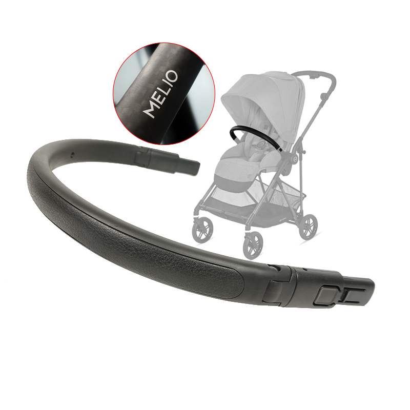 Apoio de braço para carrinho de bebê, para cybex melio 2/3/carbono, barra amortecedora, cerca de segurança, corrimão, acessórios para carrinho de bebê
