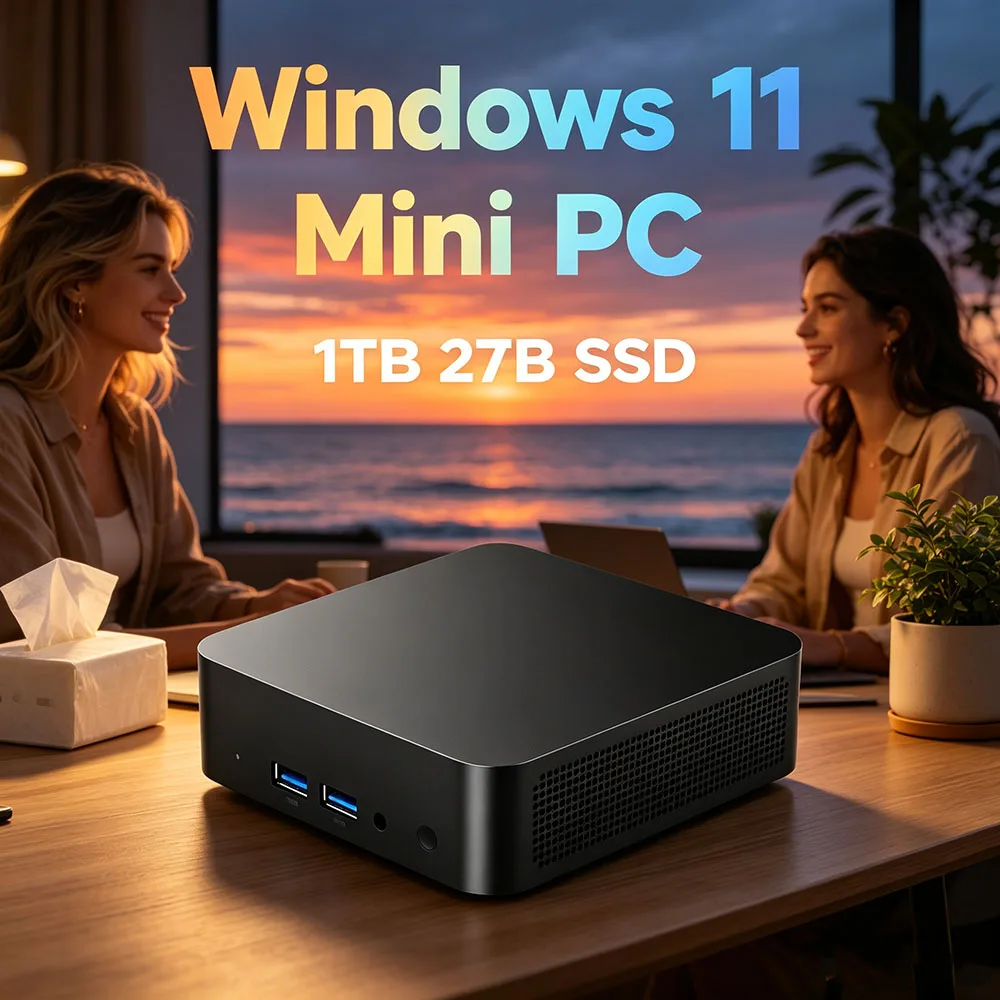 Stalwart Mini Gaming PC Core i9 8950HK Windows 11 Pro 32GB RAM 1TB/2TB SSD BT5.2 WiFi6 4K HD Multifunctional PC 3 Years Warranty