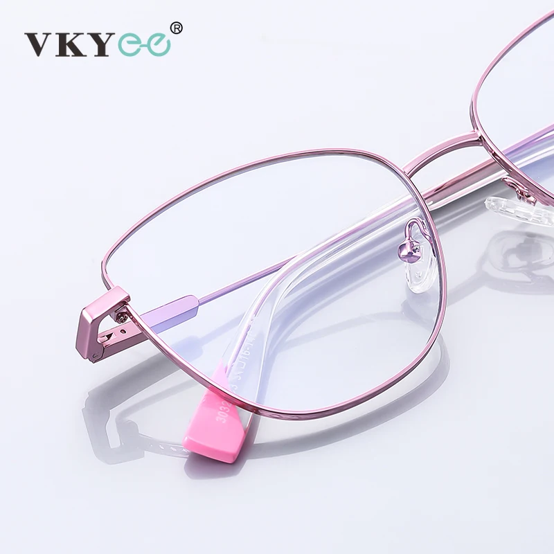 VKYEE luksusowe niebieskie światło blokujące okulary do czytania damskie Retro okulary kocie oko oprawki optyczne okulary korekcyjne dla kobiet