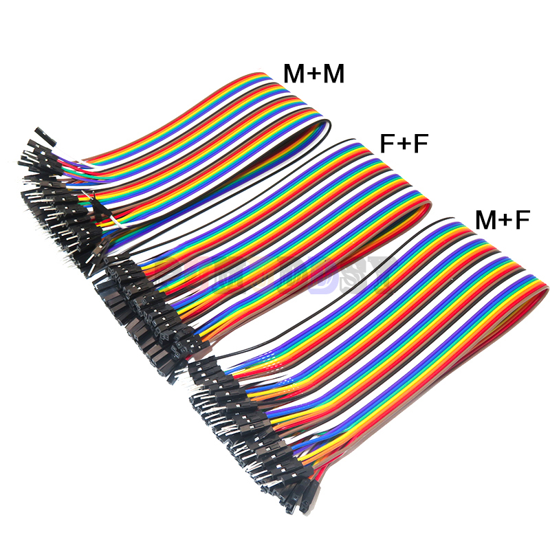 40/120pcs 40PIN 20CM Dupont Lijn Man Op Man + Vrouw En Vrouw-vrouw Jumper Dupont draad Kabel Voor Arduino DIY KIT IBUW