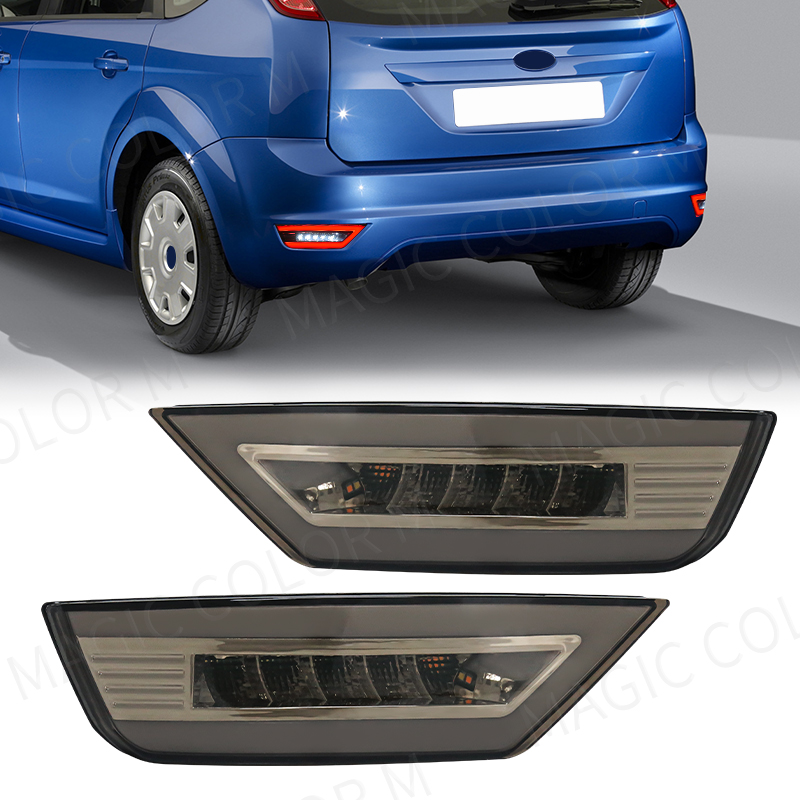 Per Ford Focus Hatchback 2009-2013 Ecosport 2013-2020 Kuga Escape 2013-2018 Paraurti posteriore Lampada Riflettore Fendinebbia Indicatore di direzione 12V