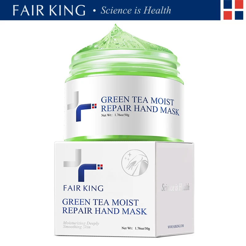 Green Tea Moisturizing Hand Wax Whitening Skin Hand Mask Repair Exfoliating Calluses Film Anti-Aging Hand Skin Treatment Cream