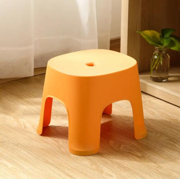 D45 Home Furniture Orange Color Adults Plastic Chair