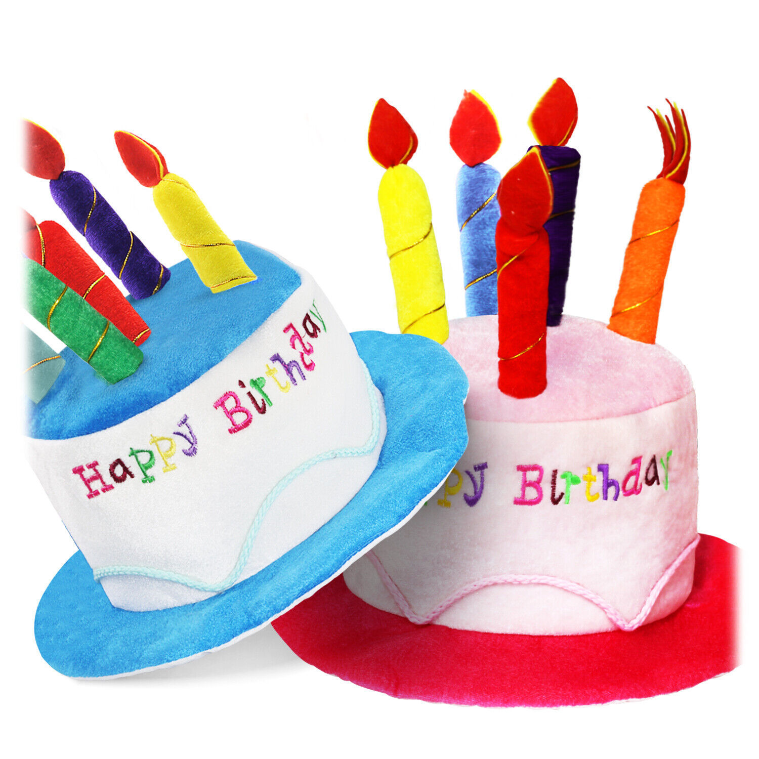 Topi kue ulang tahun dewasa, topi lilin ulang tahun dekorasi pesta selamat ulang tahun, topi anak-anak dekorasi hadiah Lahir