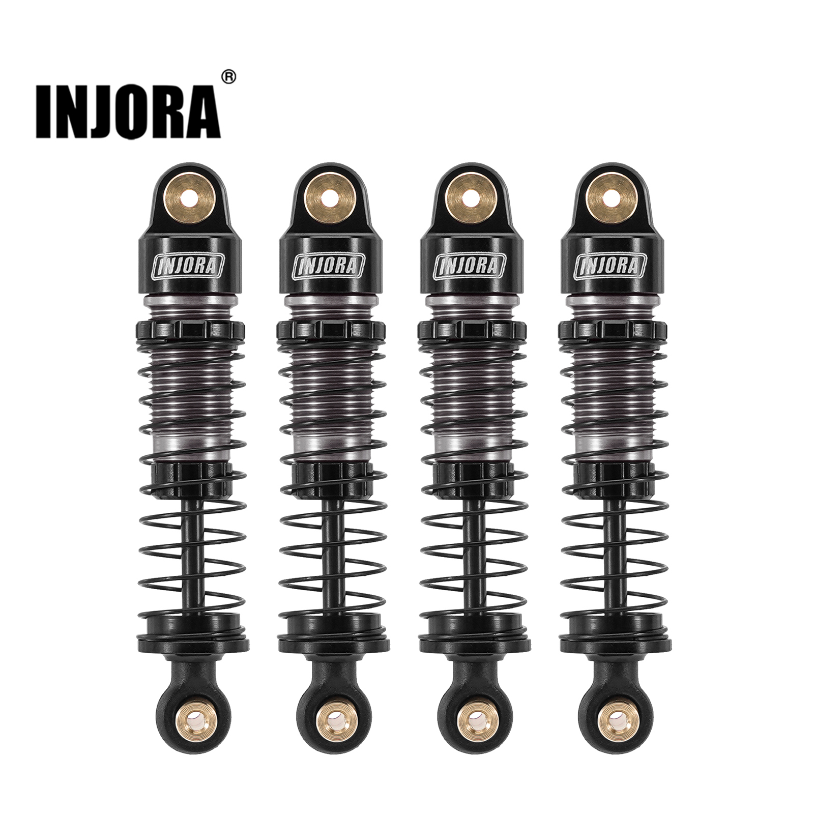 INJORA 40 мм амортизатор с большим отверстием масляный демпфер для 1/24 RC Crawler Axial SCX24 FMS FCX24M обновление