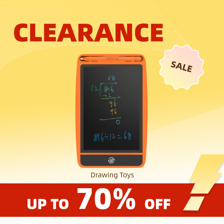 Clearance_8.5 인치 미니 쓰기 태블릿 종이없는 LCD 전자 쓰기 패드 단색 화면 그리기 장난감 학생 생일