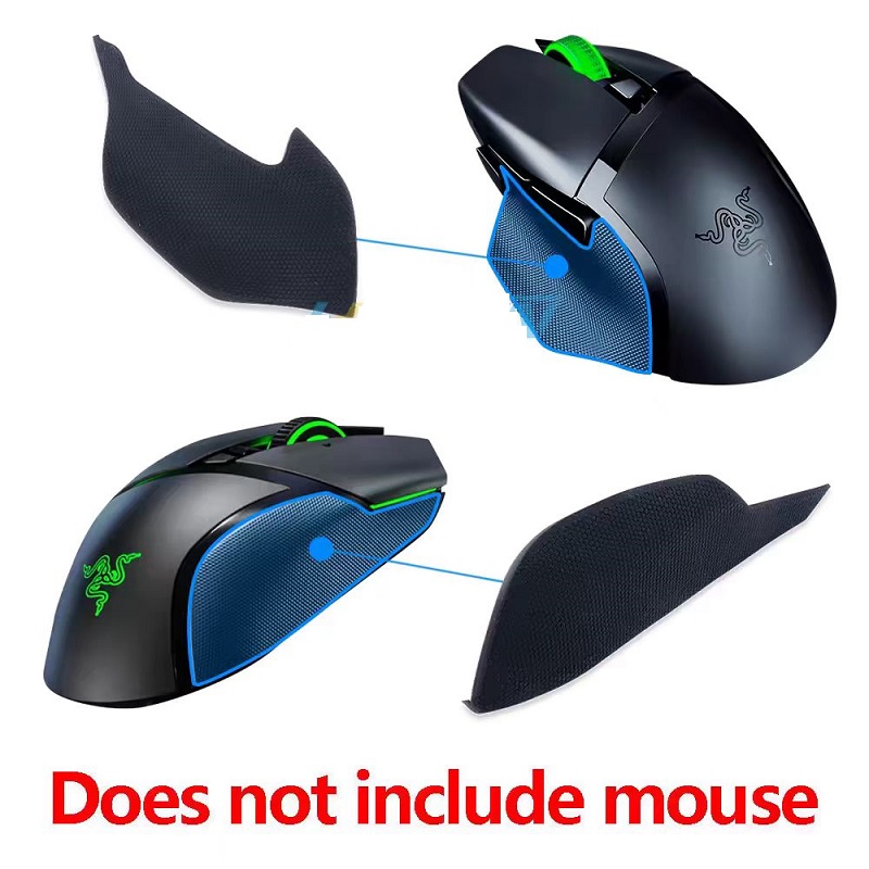 Oryginalne boczne antypoślizgowe dla myszy Razer Basilisk Ultimate Basilisk X Hyperspeed z naklejką 3M
