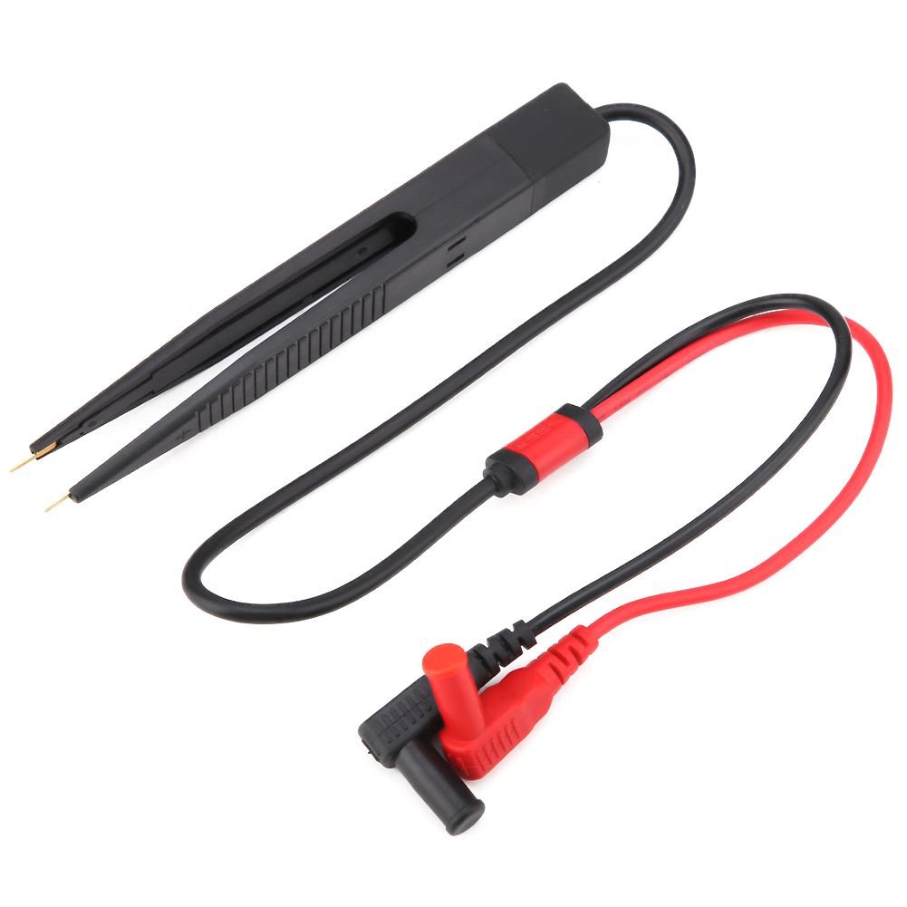 Clip de prueba SMD portátil, multímetro, bolígrafo SMD, Clip de condensador, medidor LCR, Clip multímetro para multímetro, condensador de resistencia