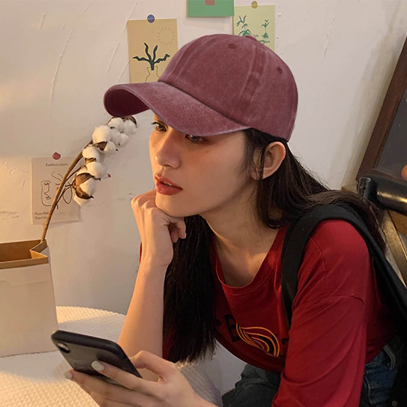 Boné de beisebol de algodão lavado das mulheres dos homens snapback chapéu vintage hip hop bonés cor sólida pai chapéu osso casquette esporte casual ao ar livre