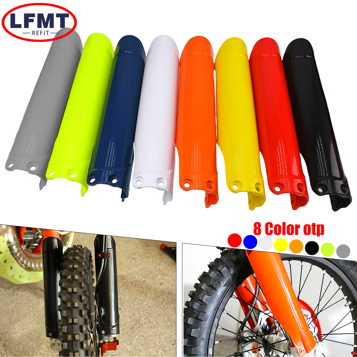 Motorfiets Vork Bescherming Cover Schokdemper Guard voor Husqvarna GasGas KTM SX SXF XC XCF XCW XCFW XWF EXC EXCF 125-500