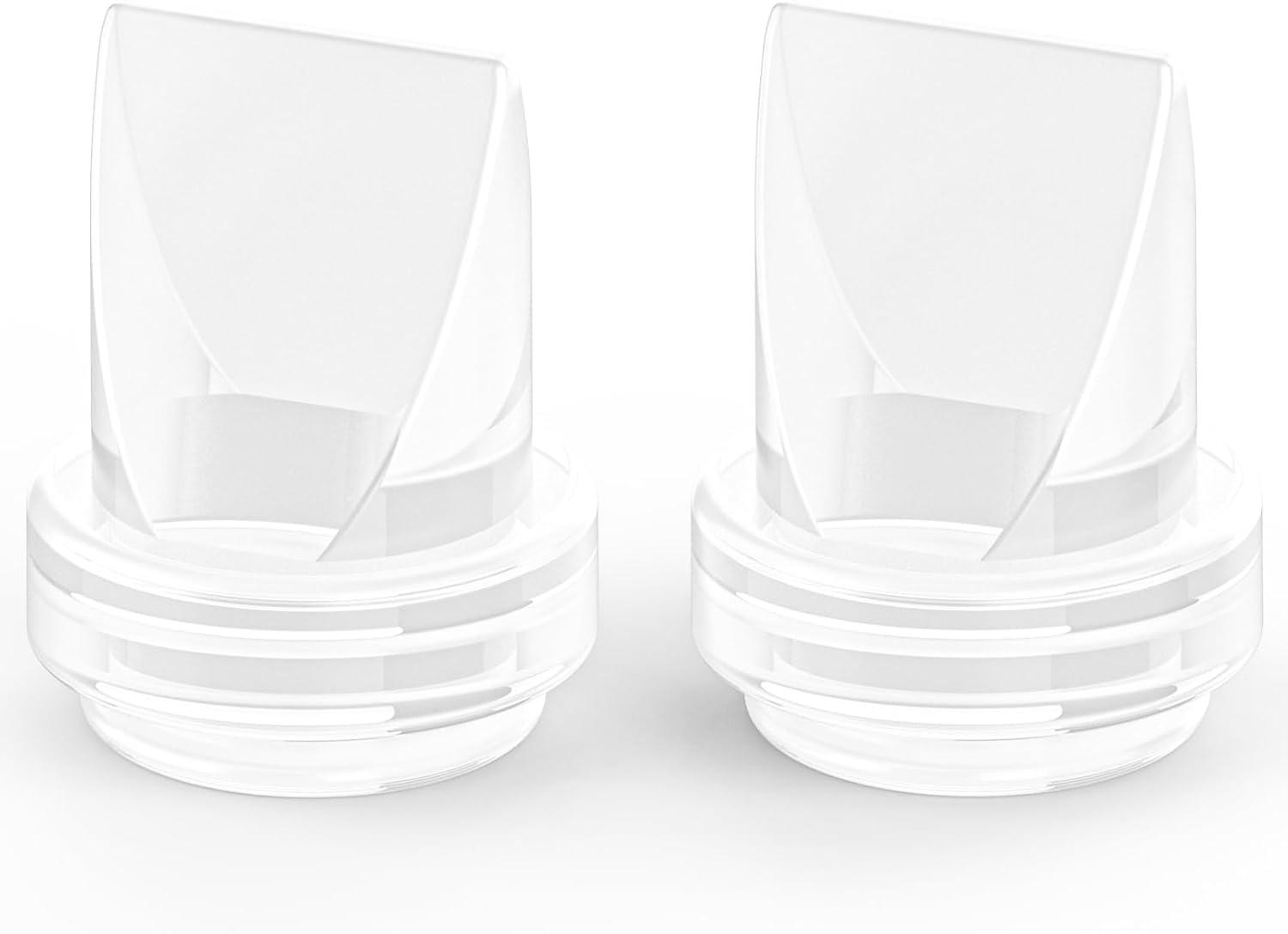 Reemplazo de accesorios para extractor de leche portátil con válvulas de pico de pato, apto para S32/S21/S18, 2 piezas