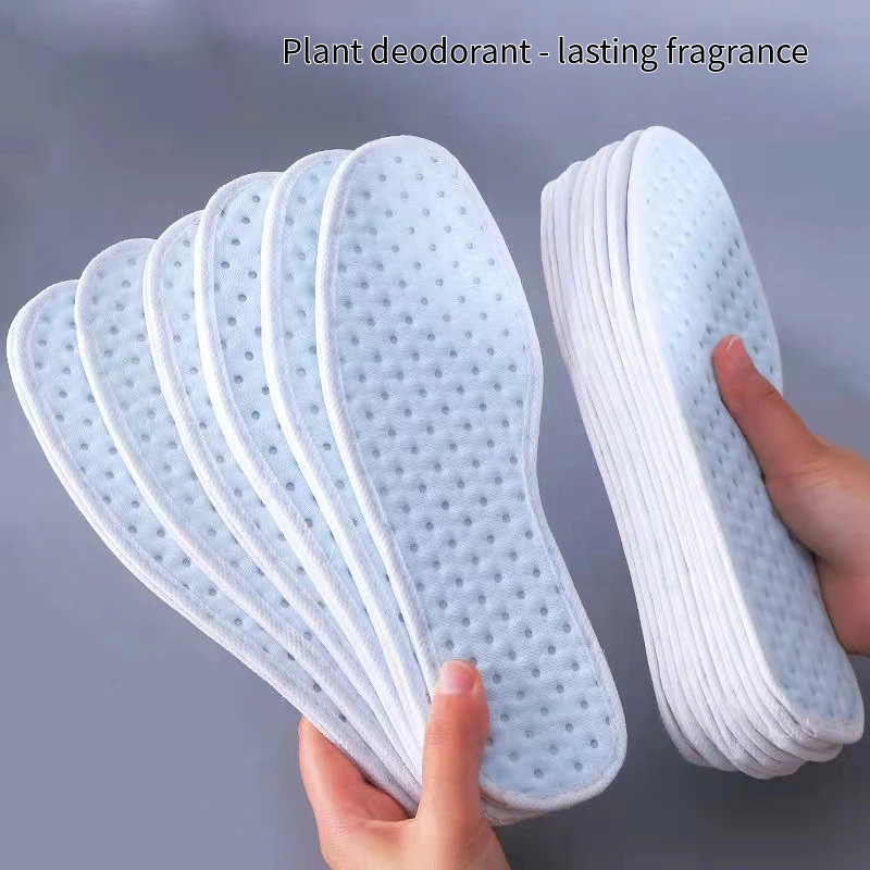 1 paio di piante di bambù deodorante corsa soletta sportiva carbone scarpe antibatteriche solette per piedi suola di scarpa ammortizzante spessa