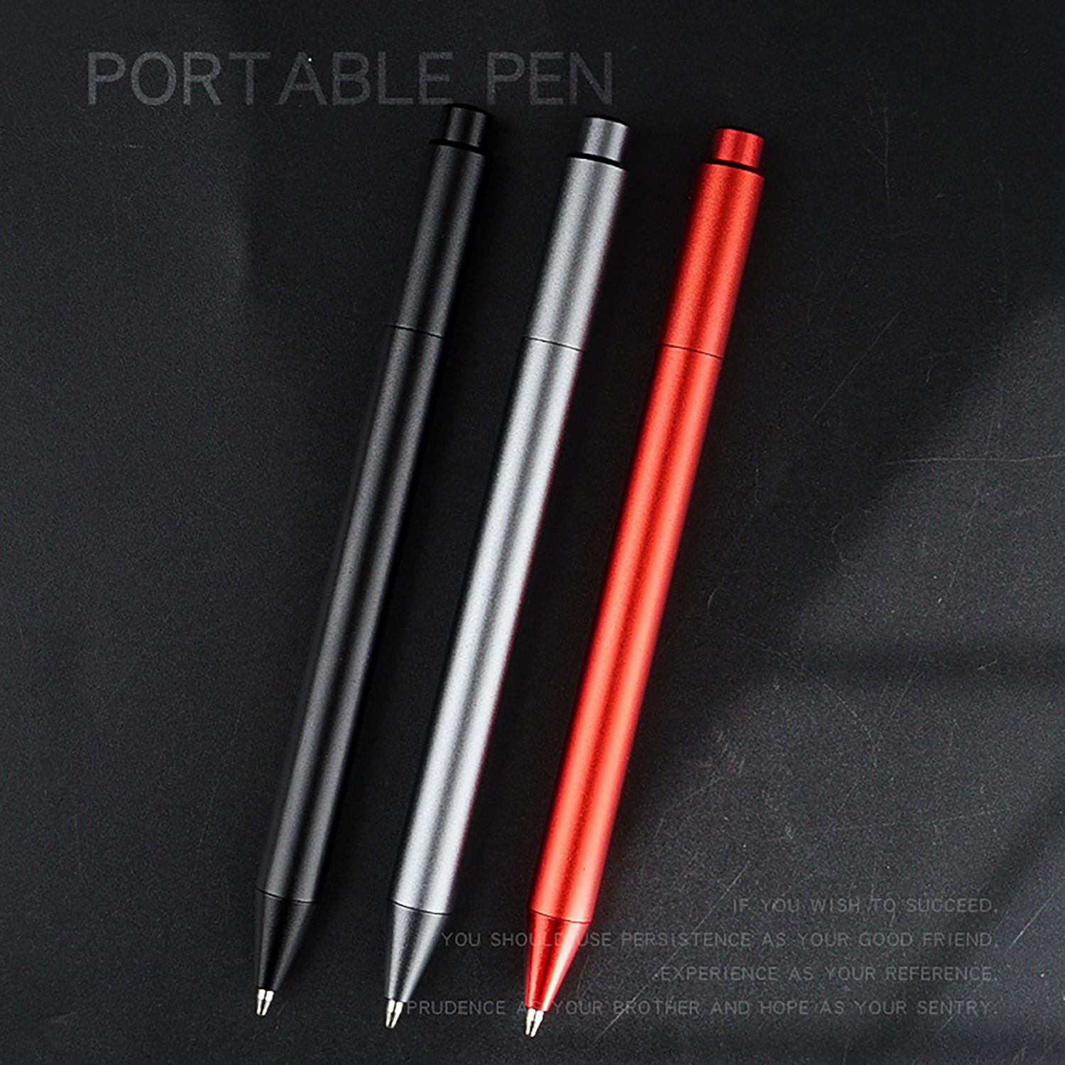 Penna a sfera in alluminio CNC super leggera e resistente, strumento di difesa personale e sopravvivenza, EDC