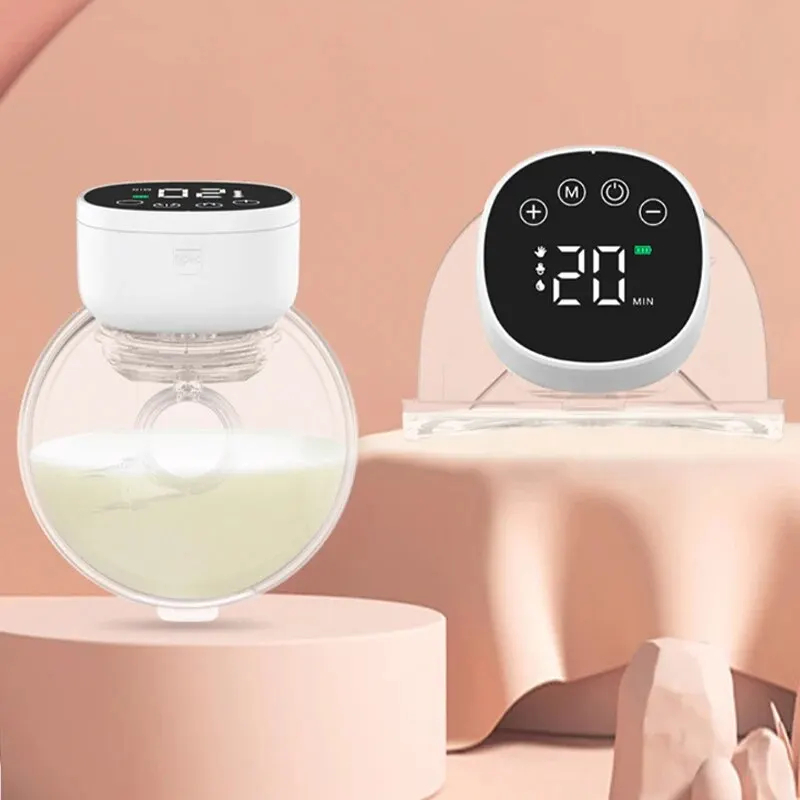 MY-376 กระเป๋าแม่หลังคลอดไม่เจ็บปวดเครื่องปั๊มนมแบบสวมใส่ได้ Ultra Silent เครื่องปั๊มนมแบบบูรณาการอุปกรณ์บีบ