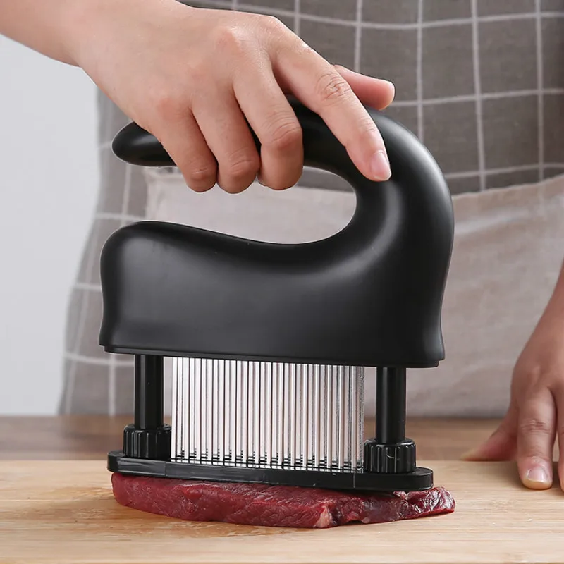 Fleischklopfer 48-pin klopfen fleisch piercing geschmack nadel haushalt steak fleisch hammer edelstahl fleisch schlagen werkzeug