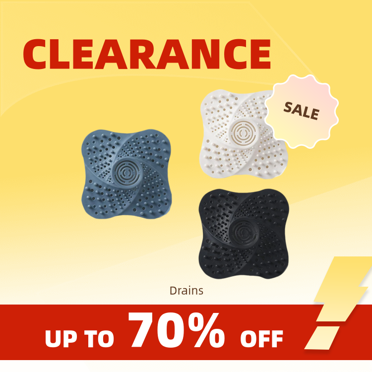 Clearance_Anti-blocking Hair Catcher and Stopper Plug Trap Shower Floor Drain Covers Sink Strainer Filter Bathroom Kitchen Acces
