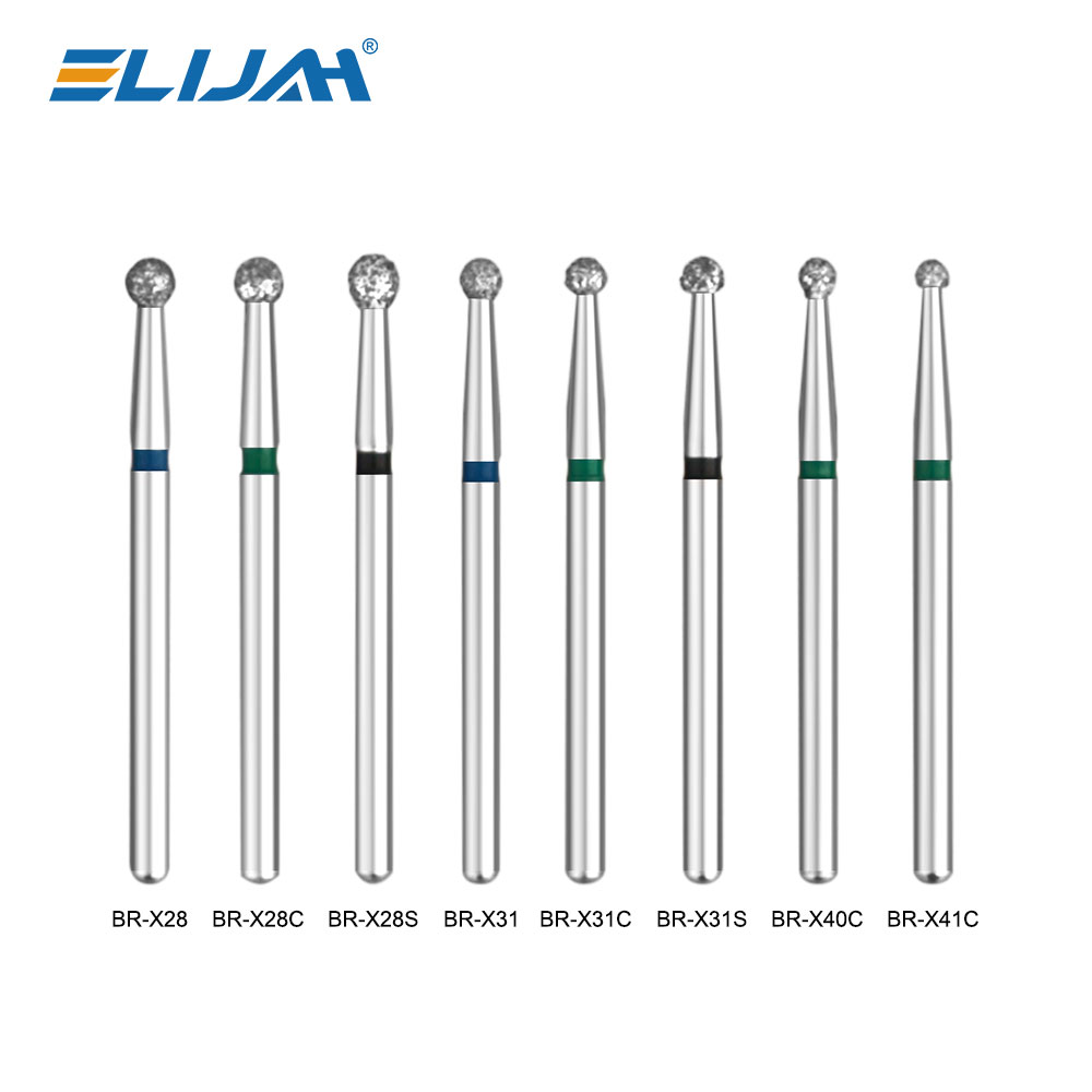 10 ชิ้น/แพ็คยาวพิเศษ Dental Diamond Burs 25 มม.FG Dia-burs 1.6mm Shank สําหรับ Handpiece ความเร็วสูง Burs ทันตกรรมเครื่องมือ