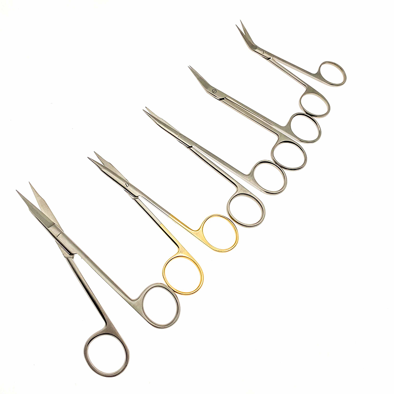Ciseaux à bec d'oiseau pour instrument de rhinoplastie, ciseaux à bouche wow, ciseaux de strabisme pour couper le nez