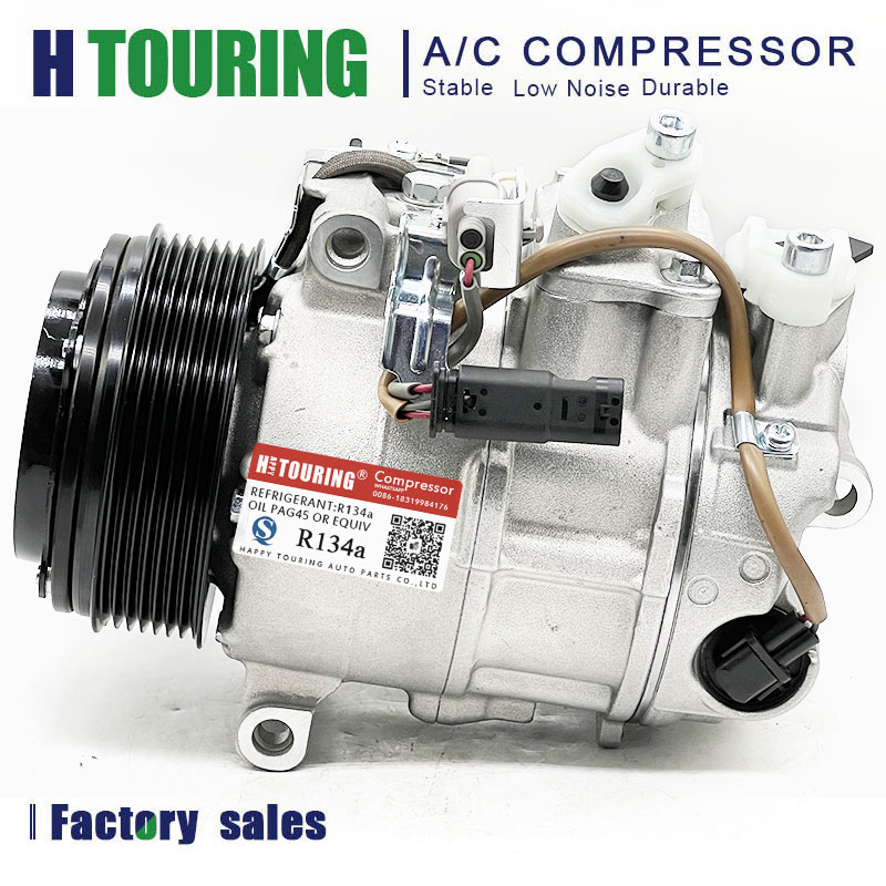 AC-Kompressor für MERCEDES BENZ W166 C350 C250 C300 ML350 ML250 SLK250 0008302600 A0008309300 A0008305100 0032308811 A0022309211