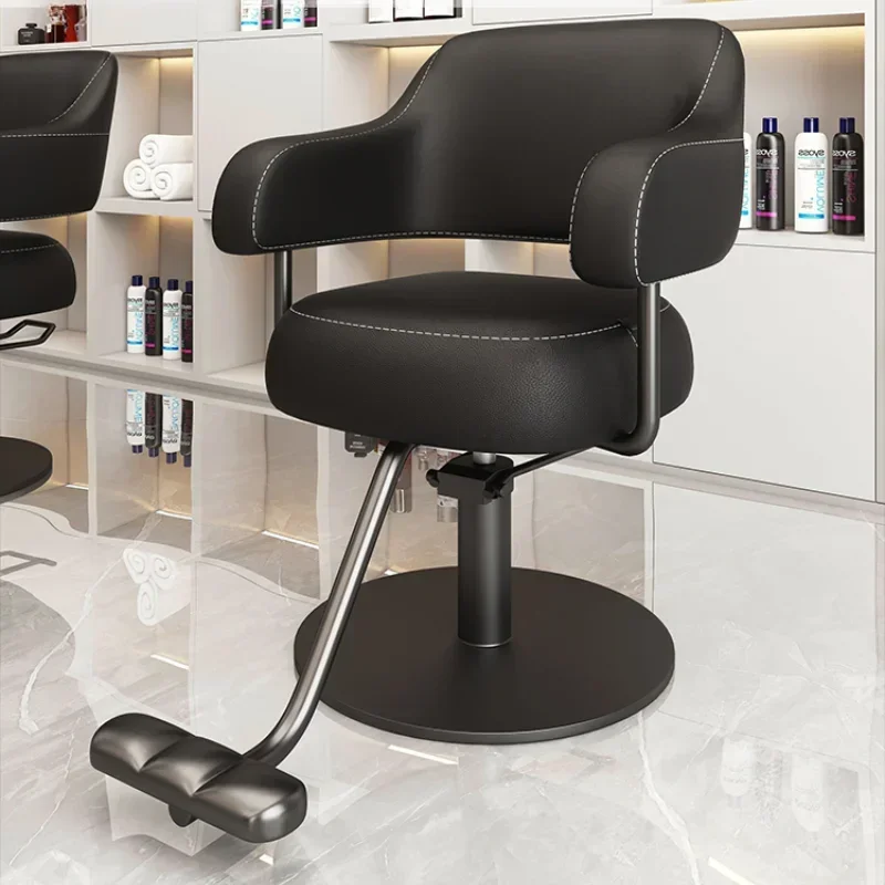 Sillas giratorias para manicura, muebles para salón de belleza, taburete reclinable para tatuaje, barbería, salón, silla rodante para uñas