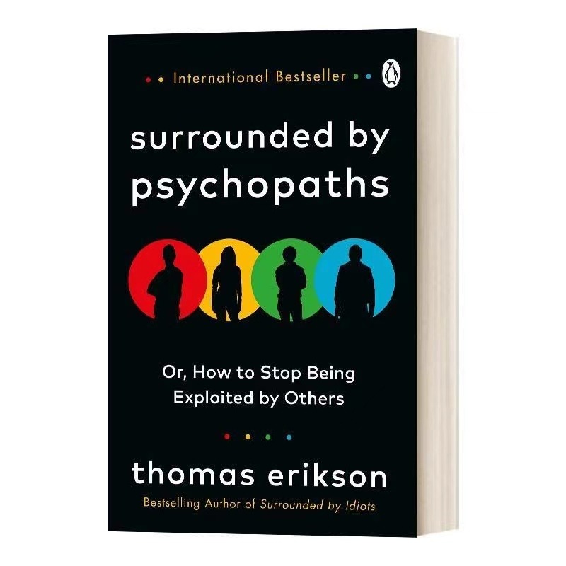 Cercado por psicopatos de Thomas Erikson ou Como parar de ser explotado por outros Livro de inglês Romance mais vendido