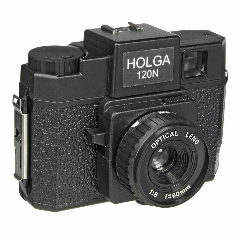Nouveau Holga 120N rétro Point et Shoot Film caméra Lomo manuel Prime Film caméra Lomographie Lomo pour Kodak Fujifilm noir