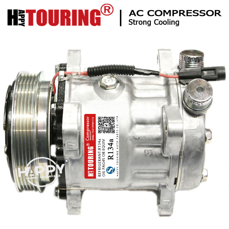 Sprężarka klimatyzacji SD7H15 do Ferrari 348 355 F355 Mondial t 3.4L 3.5L 7840 157355   7427 7505 138329 146619