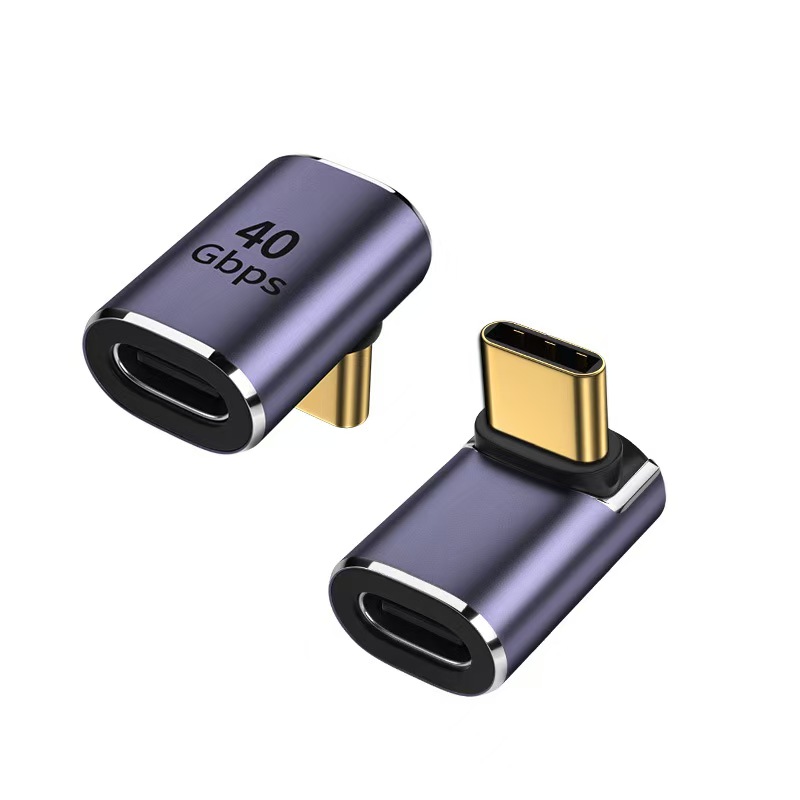 Connecteur TYPE C, prise OTG 4K, 100W, transfert de données 40 Gbps, charge ultra rapide, USB C, prise en charge USB3.1, adaptateur d'extension 8K
