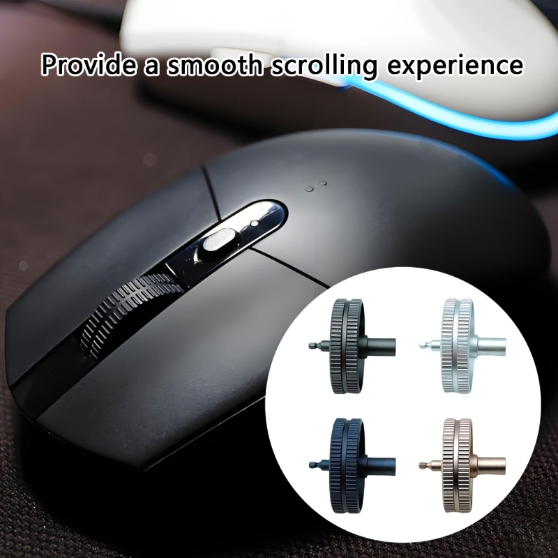 Metal Mouse Scroll Wheel for Logitech G102 G304 G305 Mouse Wheel Offering Superior Durability and Style Enhanced Performances