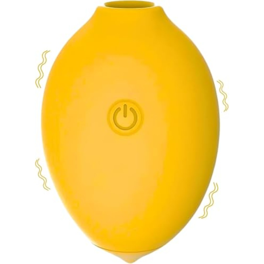 Alat Pijat Genggam Bentuk Lemon Kecil - Alat Kesenangan Dewasa, Mainan Intim Wanita, Vibrator Pribadi, Mini St yang Diskrit