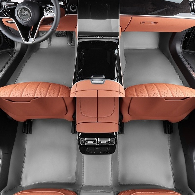 Dopasowane dywaniki samochodowe z pełnym pokryciem do Volkswagena VW Polo 2006-2010 2011-2018 2019-2023 Polo GTI, akcesoria wewnętrzne, dywaniki.