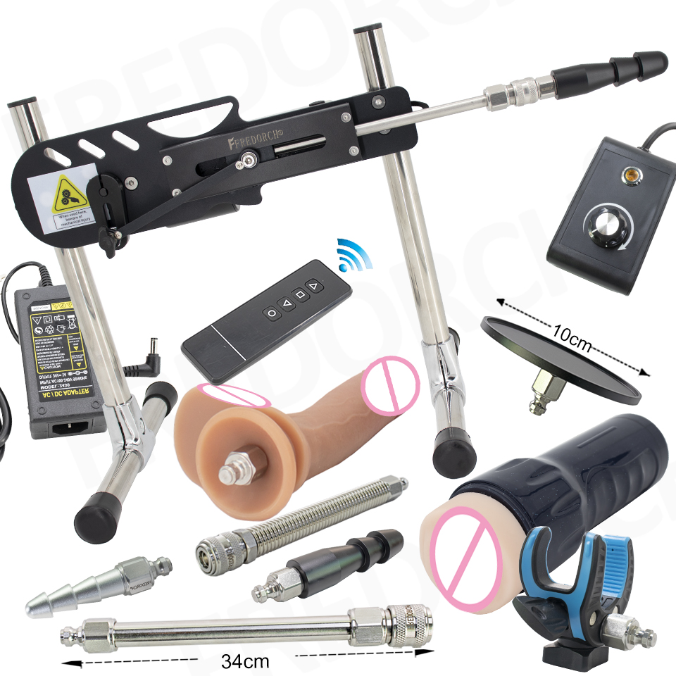 FREDORCH Automatic Thrusting Sex Machine Upgrad Prevent Rotation System Adult BDSM Furniture for Women Men Masturbation Sex toys