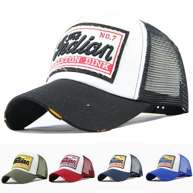 Streetwear Lettera Ricamo Maglia Papà Berretto da baseball Moda Snapback Hip Hop Outdoor Y2K Cappelli da camionista Gorras F2719 per donna Uomo