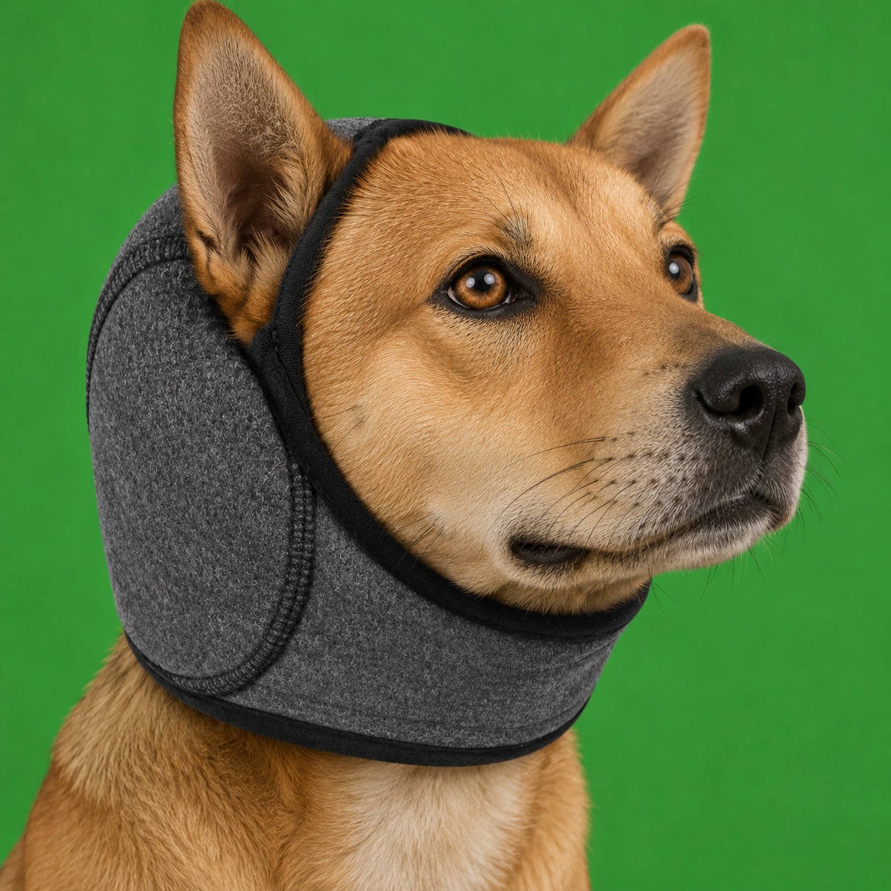 Protetores de cabeça para aliviar a ansiedade de cães, dispositivos de acalmação emocional, protetores de cabeça especiais para cães para prevenir insetos.