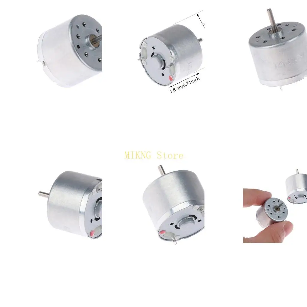 RF320T-12400 MicroMotor 6V có độ ồn thấp được tối ưu hóa cho giải pháp thiết bị năng lượng mặt trời Bán chạy nhất