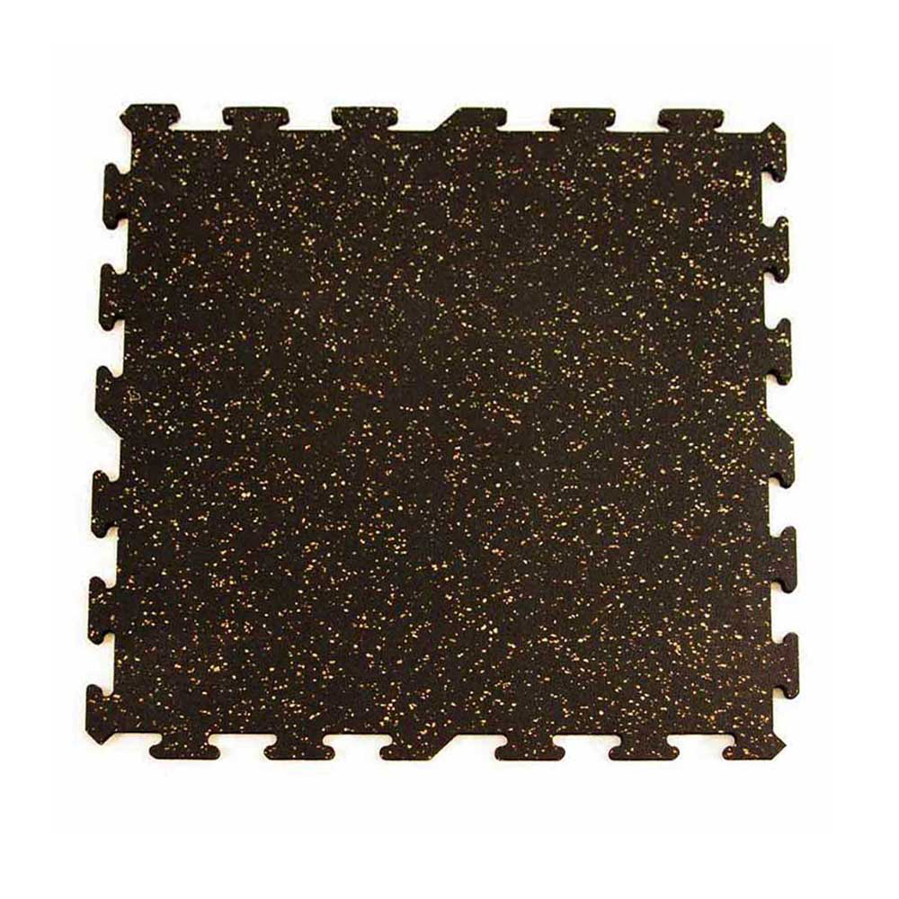 15mm Interlocking Rubber Tiles Puzzle Shape Rubber Gym Flooring 8mm Rubber Rolls For Fitness Gym Area