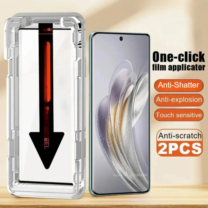 2 pezzi pellicola protettiva a copertura totale per Honor Magic 7 6 Lite protezione dello schermo in vetro temperato per Honor Magic 6 7 Pro vetro senza polvere