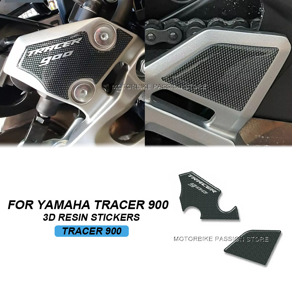 Для yamaha Tracer 900 TRACER 900 аксессуары для мотоциклов боковая подставка для ног защитная наклейка наклейка из эпоксидной смолы гель 3D 2016-2020