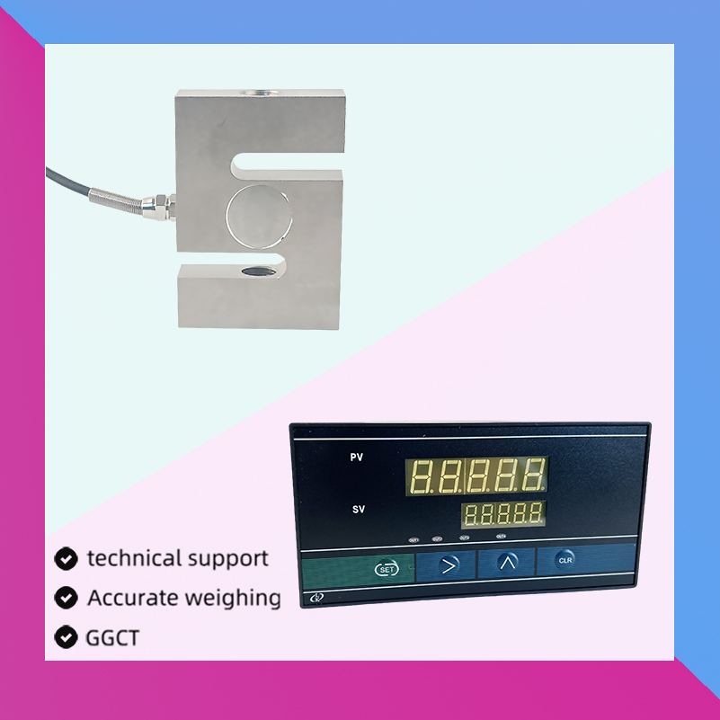 Hoge Precisie S-type Load Cell Gewichtssensor & Display Indicator Instrument AC 90-260V voor Onderwijs Wetenschap Technologie Lab