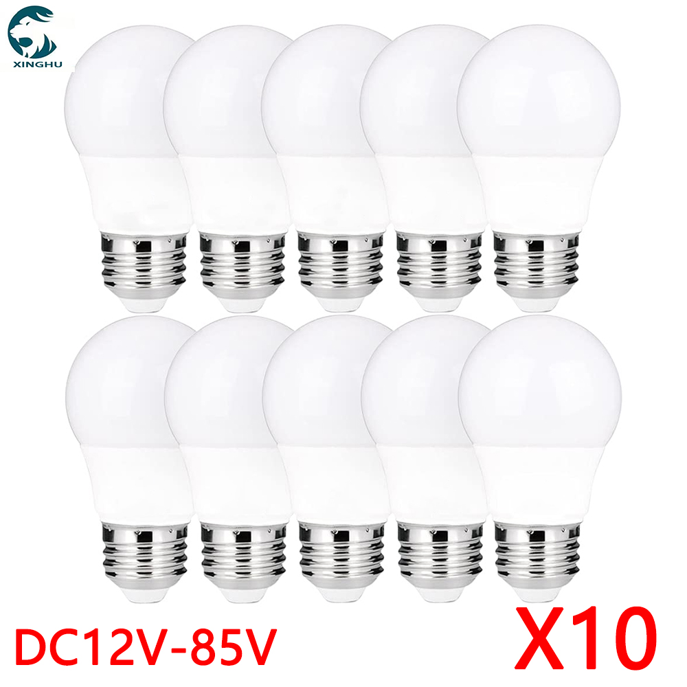 10 stücke DC12V-85V Led-lampe Lampen E27 E14 DC12V 24V 36V 85V 3W 6W 9W 12W 15W 18W 20W Lampada Bombilla Tisch Licht Beleuchtung