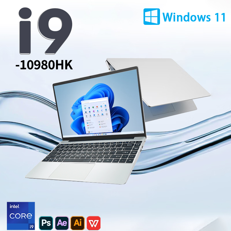 Portátiles Intel Core i9-10980HK con Windows 11 Pro, 16 GB de RAM, 1 TB SSD, para oficina, juegos y estudio, computadora portátil, PC