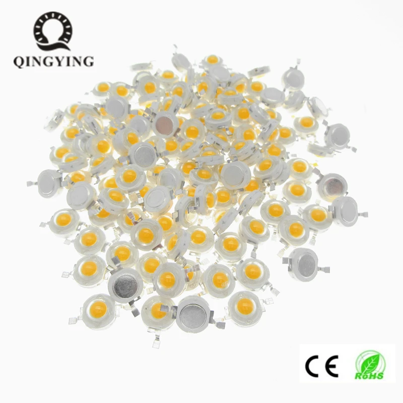 10 chiếc 1W 3W LED COB Đèn Chip 33mil 45mil Epistar Trắng Ấm Thoáng Mát Trắng Đỏ Xanh Lá Xanh Dương vàng Phát Triển Điốt LED Cho Đèn