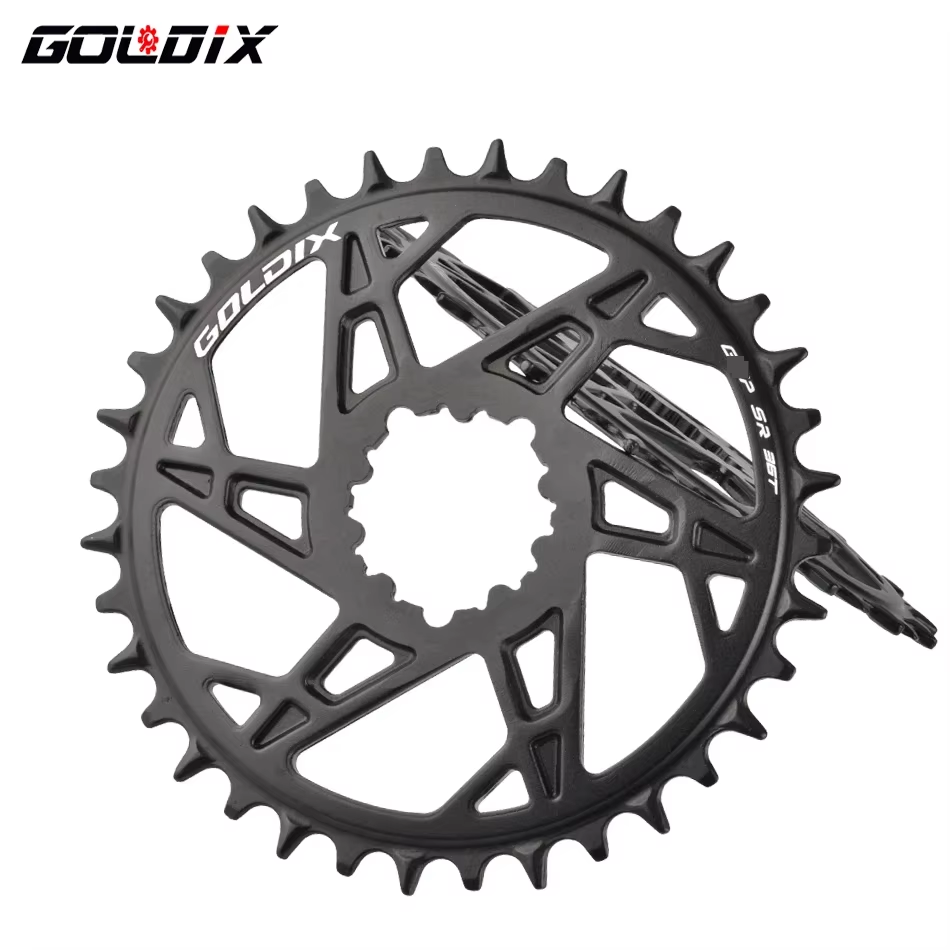 GOLDIX MTB велосипедная Звездочка 32/34/36/38/40T широкая узкая Звездочка с прямым креплением корона для 3-болтового кривошипа